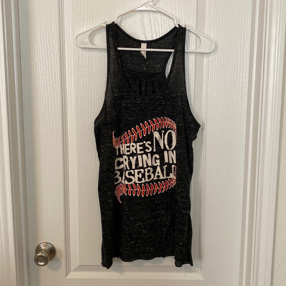 There’s no crying in baseball tank